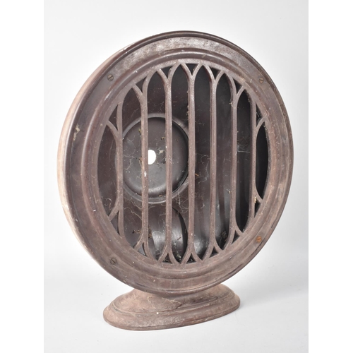 191 - An Early 20th Century Bakelite Cone Loudspeaker Case of Circular Form, 34cms Diameter