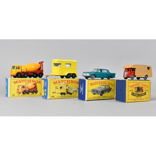 199 - A Collection of Four Various Boxed Matchbox Diecasts