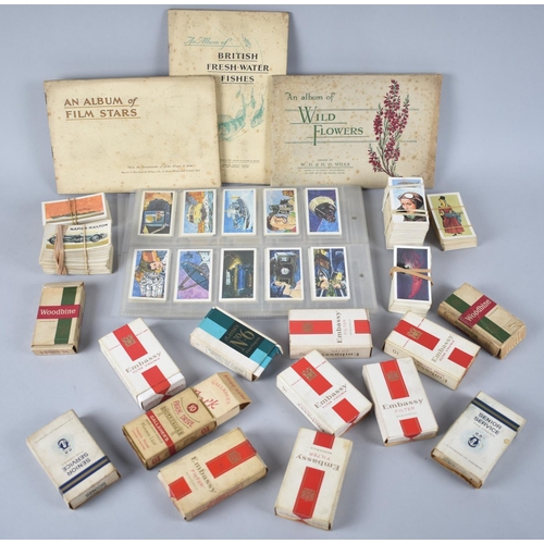 215 - A Collection of Various Cigarette Cards, Tea Cards Etc