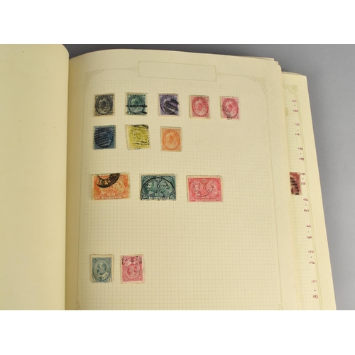 228 - A Stamp Album and Contents to include Thirteen Victorian Penny Reds, Edwardian and Later British, Co... 