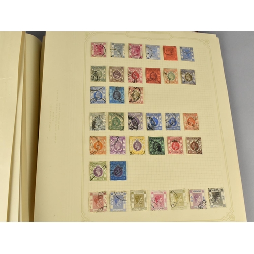 228 - A Stamp Album and Contents to include Thirteen Victorian Penny Reds, Edwardian and Later British, Co... 