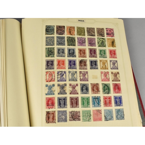 228 - A Stamp Album and Contents to include Thirteen Victorian Penny Reds, Edwardian and Later British, Co... 