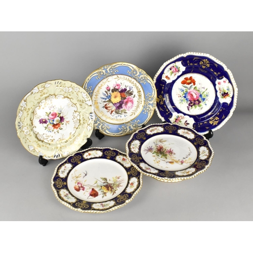 330 - A Collection of 19th/Early 20th Century Porcelain to Comprise Royal Worcester Hand Painted Fruit Pla... 