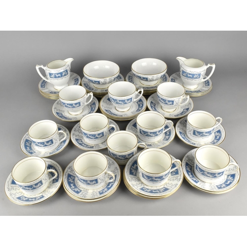 355 - A Coalport Revelry Service to Comprise Nine Coffee Cans, Twelve Coffee Saucers, Three Tea Cups, Sauc... 