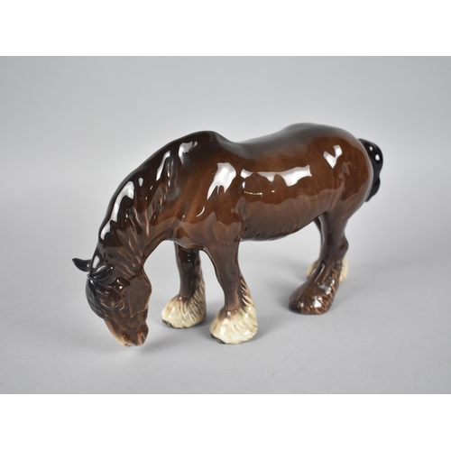 403 - A Beswick Shire Together with a Beswick Foal