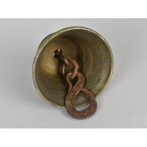 90 - A Late 19th/20th Century Tibetan Temple Bell, 10cms High