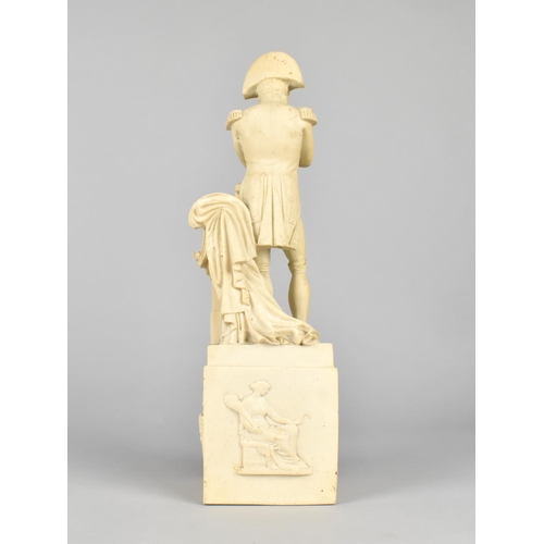 99 - A Reconstituted Stone Figure of Napoleon After Louis Simon Boizot, 31cms High