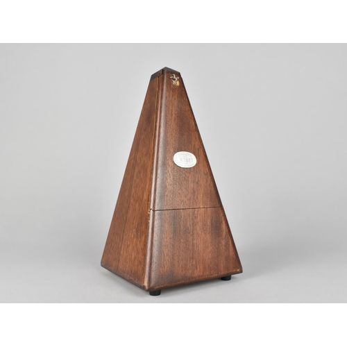 10 - A Mid/Late 20th Century French Metronome Inscribed Maelzel Paquet, Movement in Need of a Little Atte... 