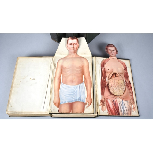 223 - A Set of Five Volumes, The New People's Physician with Coloured Illustrations and Chart