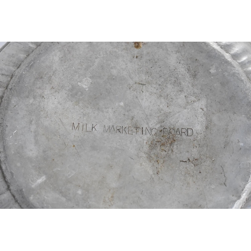 274 - A Vintage Aluminum Milk Churn Supplied by the Milk Marketing Board