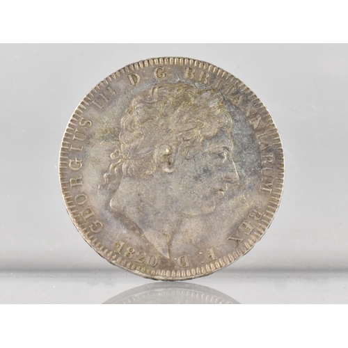 294 - A George III Silver Crown, 1820