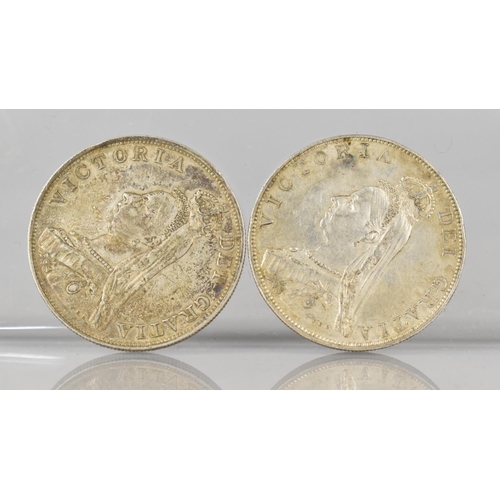 297 - Two Silver Victorian Coins, 1887