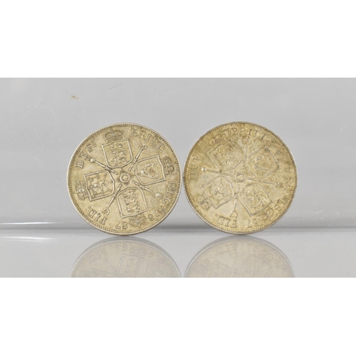 297 - Two Silver Victorian Coins, 1887