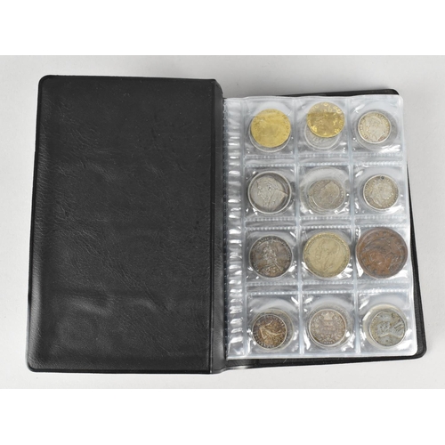 302 - A Coin Album Containing 120 Various Coins to Comprise Georgian, Victorian and George V Silver Coinag... 