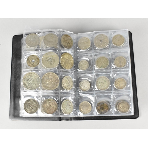 302 - A Coin Album Containing 120 Various Coins to Comprise Georgian, Victorian and George V Silver Coinag... 