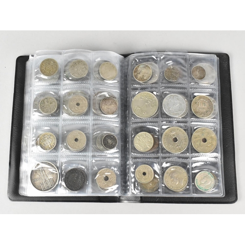 302 - A Coin Album Containing 120 Various Coins to Comprise Georgian, Victorian and George V Silver Coinag... 