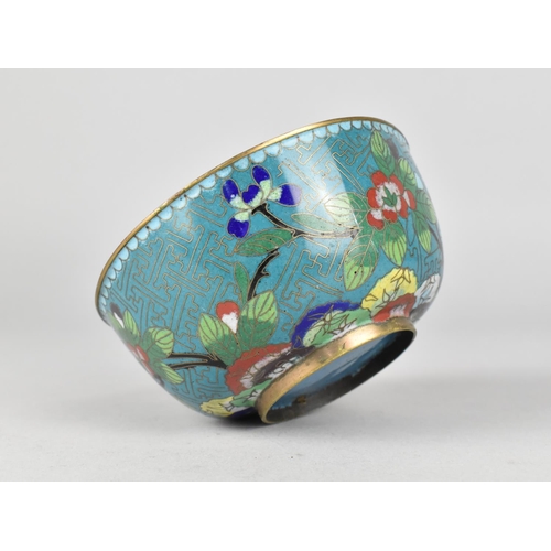 31 - A Chinese Enamel Bowl, 11.cm Diameter