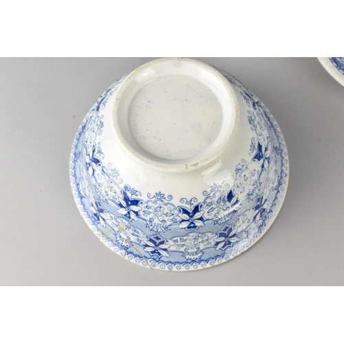 360 - A Collection of Various 19th and 20th Century Blue and White to Comprise Spode Plates, Willow Patter... 