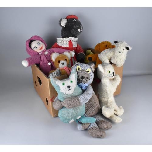 509 - A Collection of Handmade and Other Soft Toys