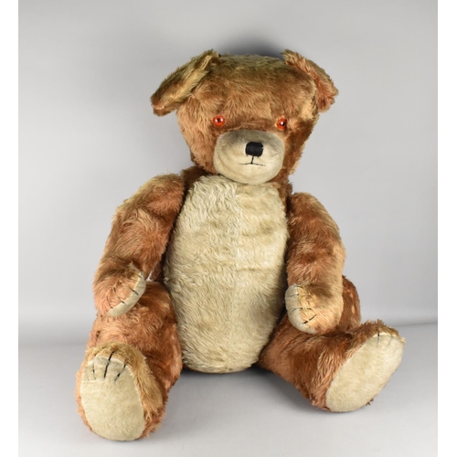 527 - A Large Soft Teddy Bear, 90cm Tall