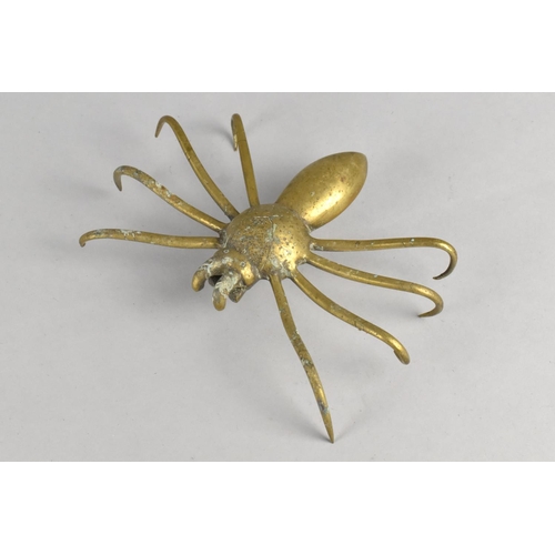 531 - A Brass Model of a Spider