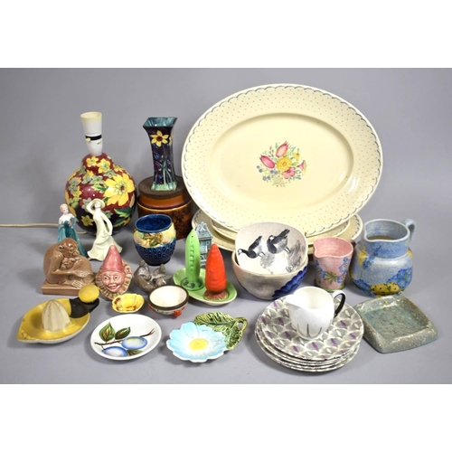 535 - A Collection of Various Mid/Late 20th Century Ceramics to include Wade 'Monkeys' Figure Group. Radfo... 