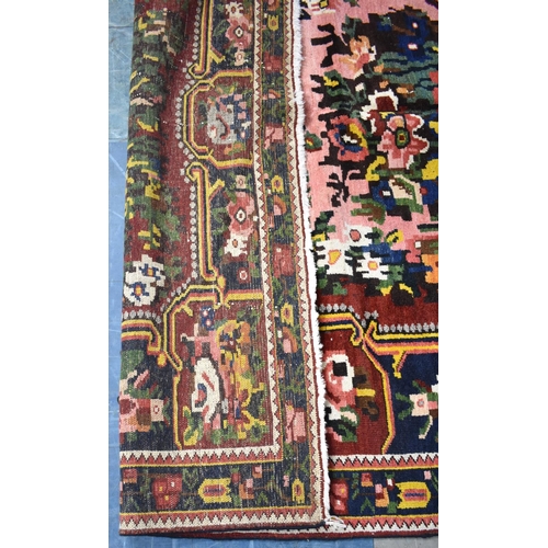 548 - A Persian Handmade Bakhtiari Rug, c.1930, 254x166cm