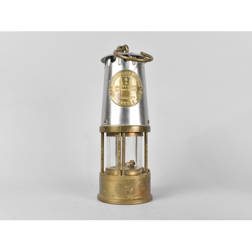 95 - A Mid 20th Century Miners Safety Lamp by the Protector Lamp and Lighting Company