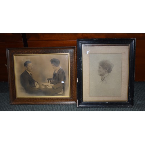 203 - Two Framed Vintage Photographs