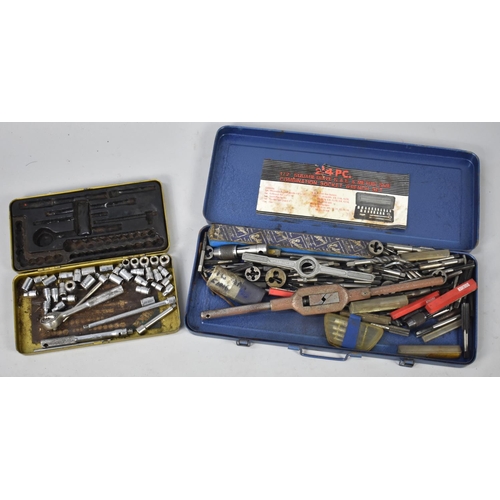 221 - A Collection of Various Socket and Tap and Die Tools