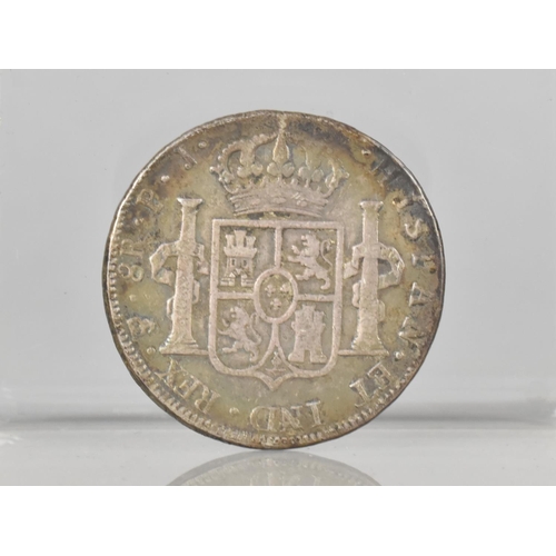 246 - A King Charles/Carlos IIII 1805 Silver 8 Reales 