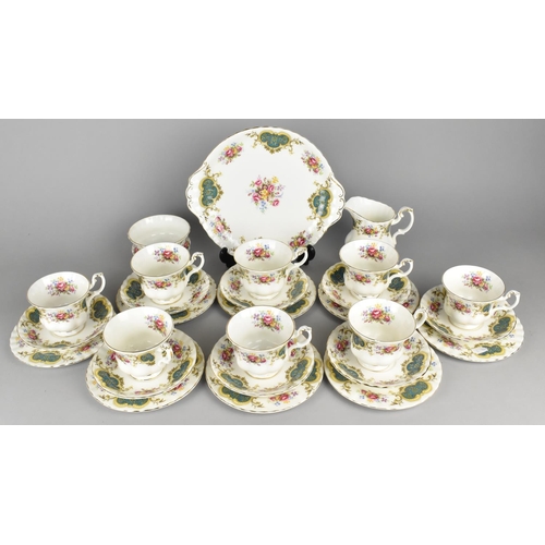 269 - A Royal Albert Berkeley Tea Set to Comprise Eight Cups, Eight Saucers, Eight Side Plates, Cake Plate... 