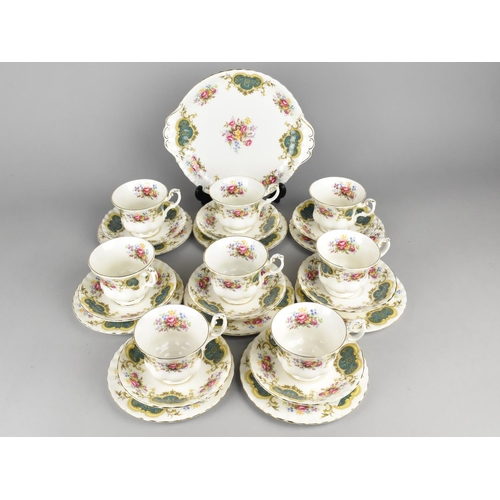 270 - A Royal Albert Berkeley Tea Set to Comprise Eight Cups, Eight Saucers, Eight Side Plates and a Cake ... 