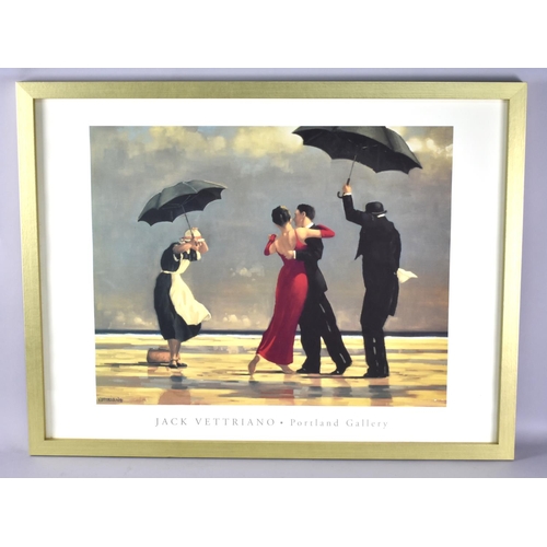 283 - A Framed Jack Vettriano Print, Portland Gallery, 61x48cm