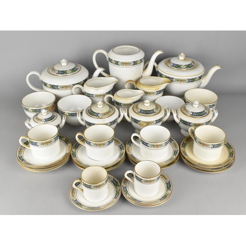 288 - A Collection of Royal Worcester Manor House Tea and Coffee Wares to Comprise Tea Pots, Coffee Pot, L... 