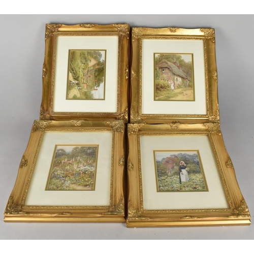 307 - Four Gilt Framed Framed Helen Allingham Prints