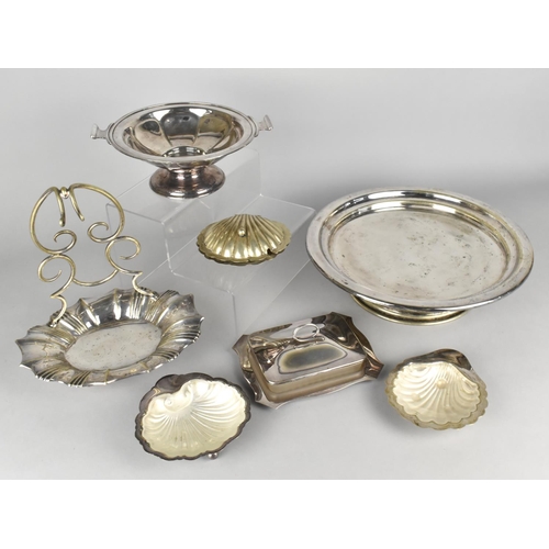 316 - A Collection of Various Silver Plate to Comprise Yeoman Plate Tazza, a Martin, Hall & Co. Silver Pla... 