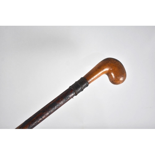 82 - A Vintage Sunday Morning Golf Walking Stick