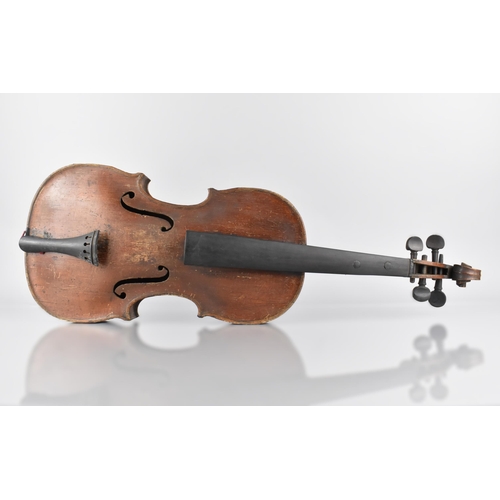 115 - A Late 19th/Early 20th Century Violin, 36cm Body