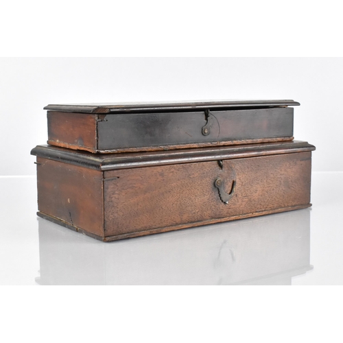 16 - A 19th Century Mahogany Box Containing Apothecary Pan Scales, the Hinged Lid with Printed Label Toge... 