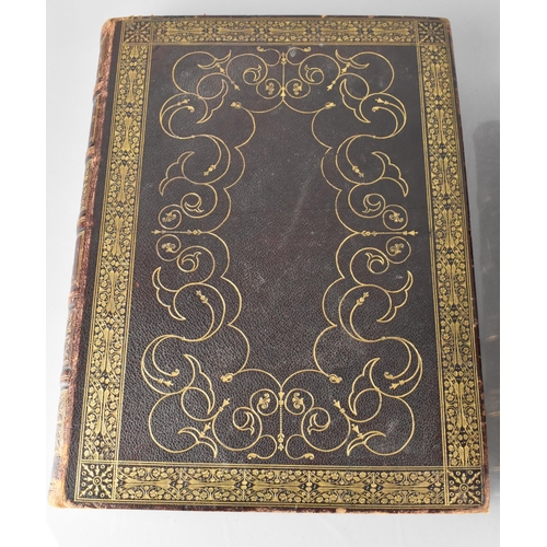 157 - Four 19th Century Volumes, The Art Journal, All Leather Bound with Front Gilt Tooled Work, Published... 