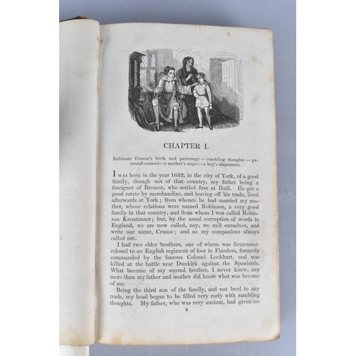 155 - An Early 19th Century Publishing of Life and Adventures of Robinson Crusoe, From the Office of T. Wi... 