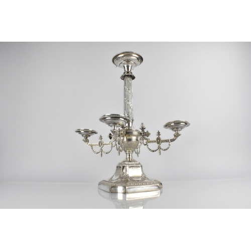 207 - An Impressive Victorian Silver Plated Presentation Centrepiece by Horace Woodward & Co., in the Clas... 