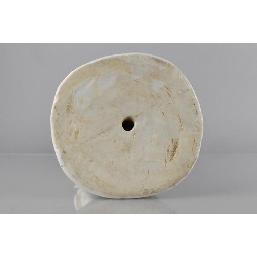 380 - A Chinese Qing Dynasty Porcelain Study of a Soldier Modelled Standing Wearing Finley Detailed Armour... 