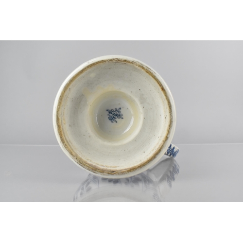 419 - A Chinese Qing Dynasty Porcelain Blue and White Pedestal Jug Decorated with Precious Items and Vase ... 