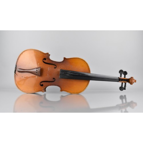 111 - An Early 20th Century Violin, 36cm Body