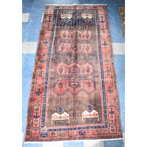 198 - A Handmade Nahavand Carpet, 309x150cms