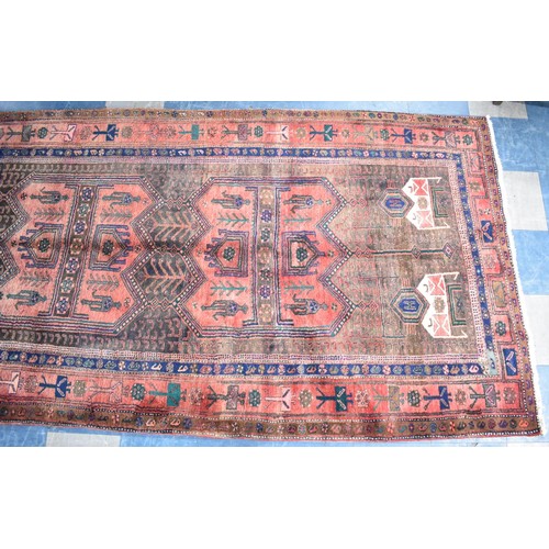 198 - A Handmade Nahavand Carpet, 309x150cms