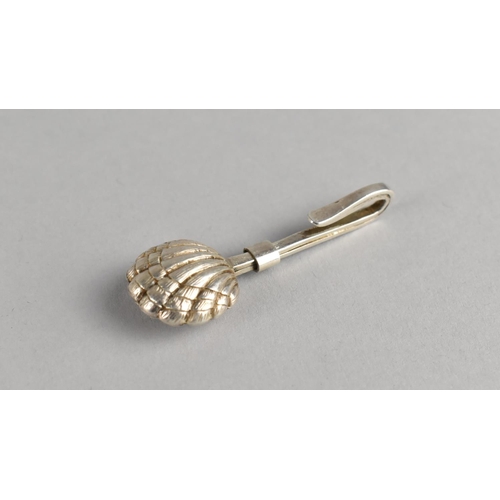 493 - A Silver Napkin Holder, Marked 925