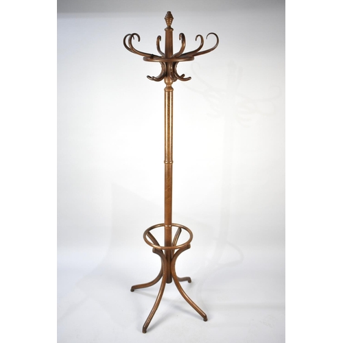 91 - A Bentwood Hat, Coat and Umbrella Stand